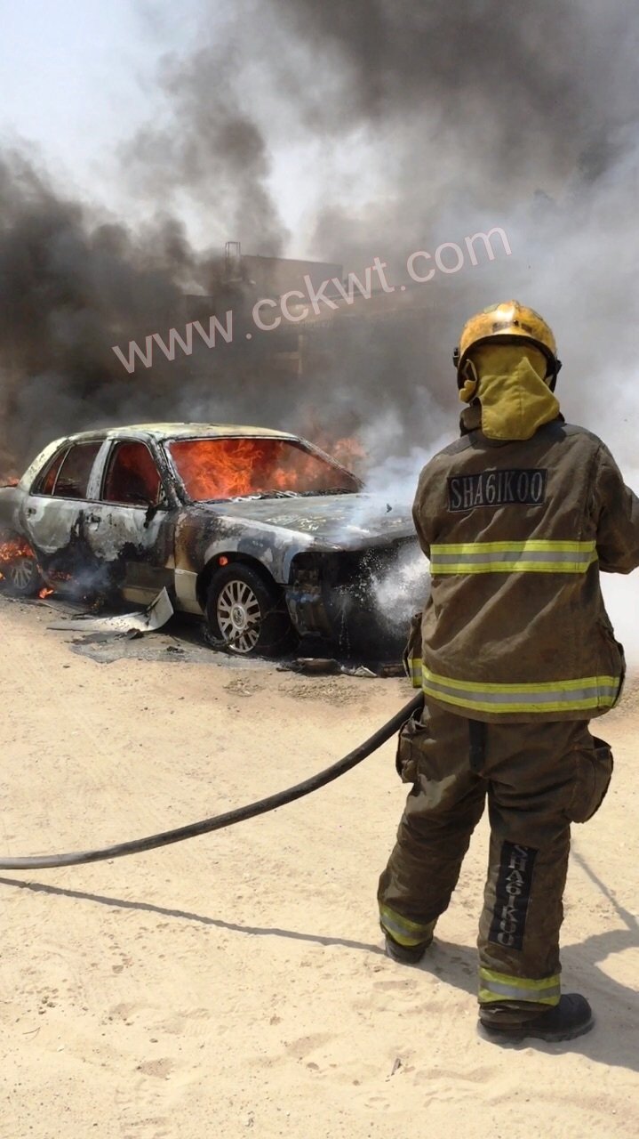 حريق مركبة
