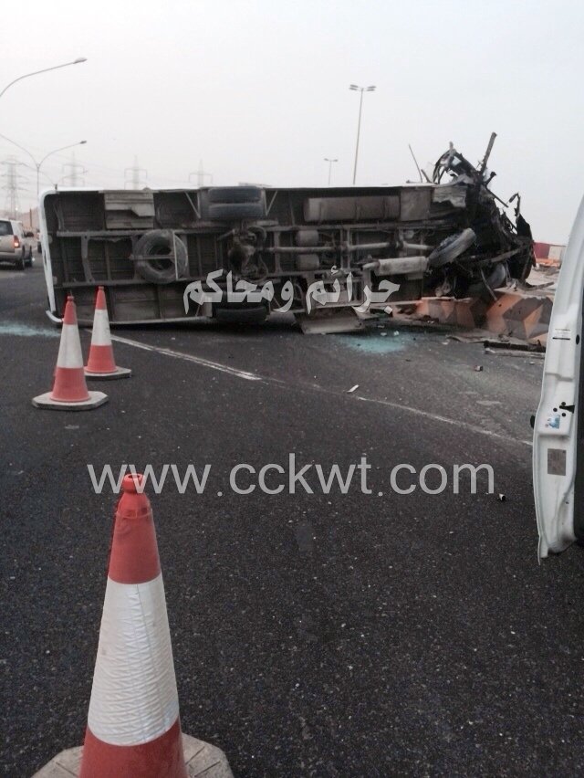 الحادث أفضى إلى 4 إصابات
