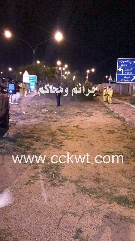 حضور رجال الإطفاء والبلدية