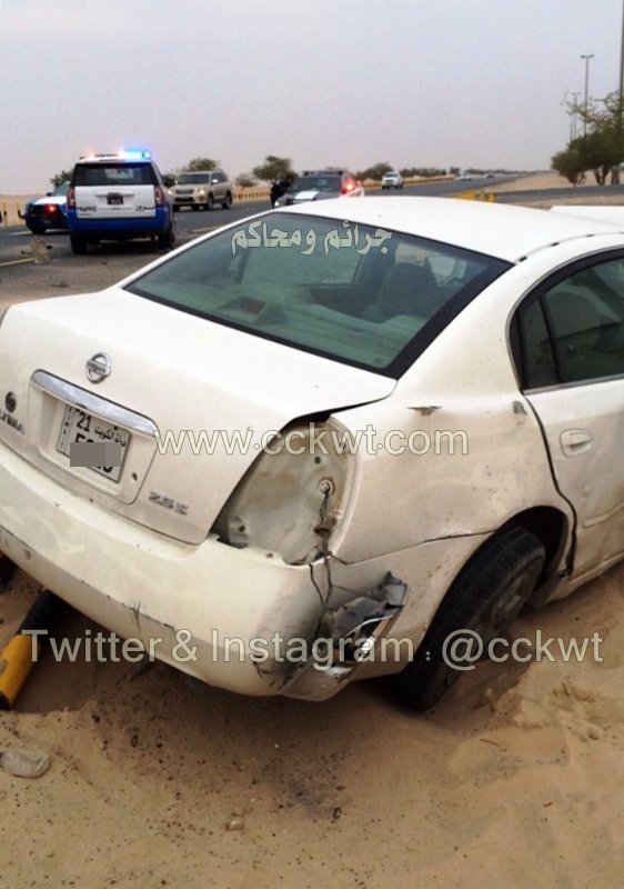 المركبة الأخرى المشتركة في الحادث