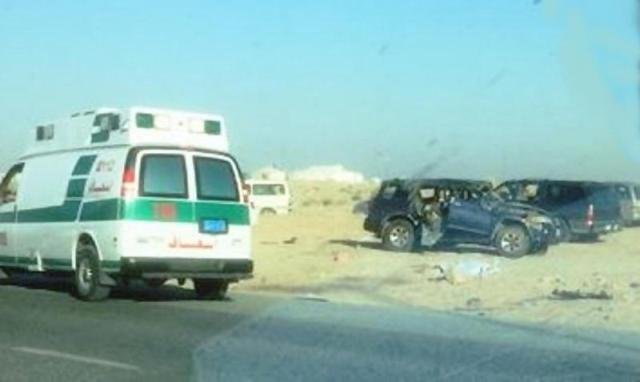.. ومركبات الإسعاف