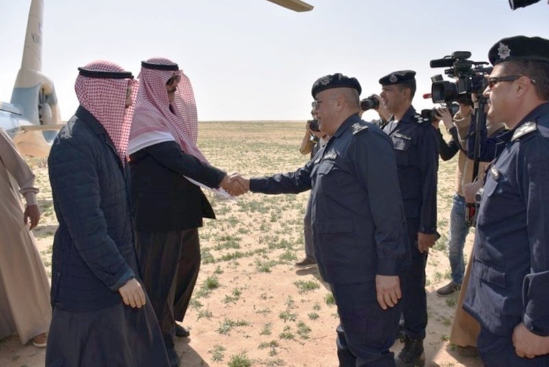 الفريق الفهد مستقبلا الخالد والغانم
