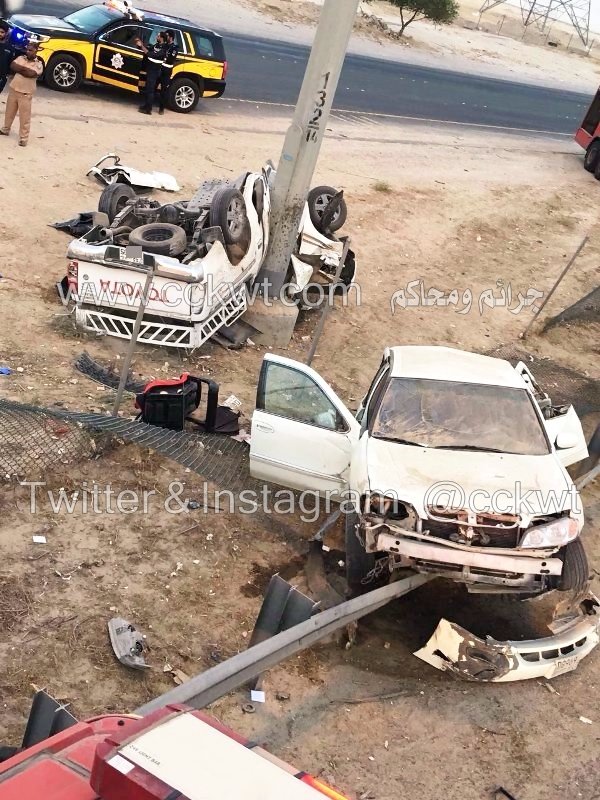 صورة علوية للحادث