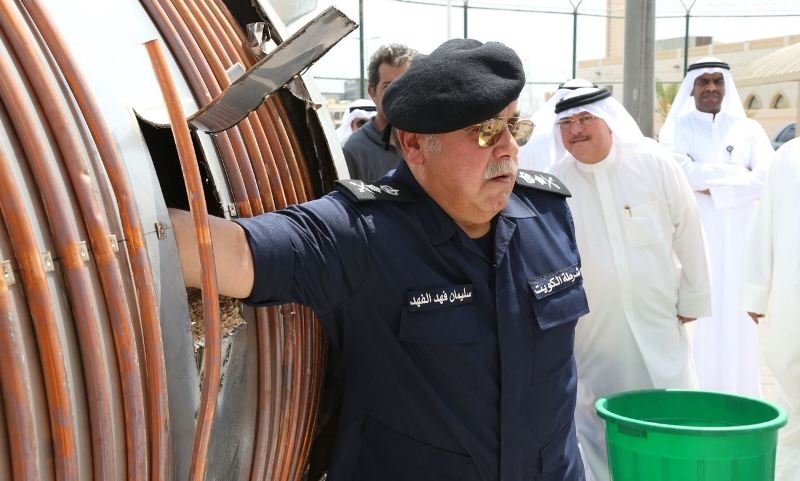 الفهد يثني على جهود رجال المكافحة