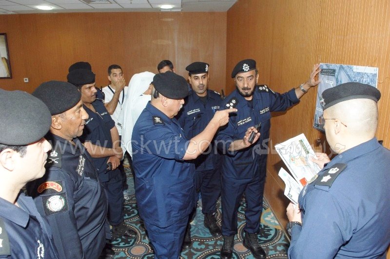 الفريق الفهد يطلع على خطة الحملة