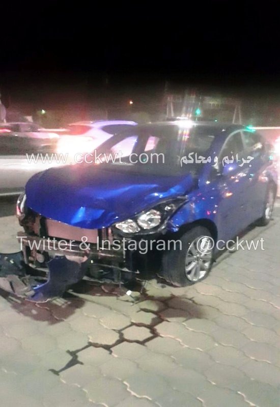 المتهم صدم مركبة مواطن على طريق المغرب