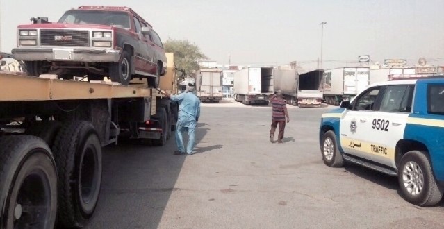 حملة مرورية على سوق الجمعة تحجز 20 مركبة وتحرر 40 مخالفة