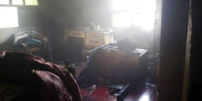 إصابة إطفائيين بحريق منزل في «الفردوس»