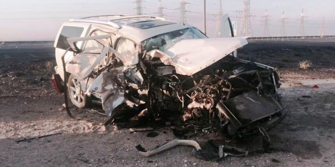حادثان على طريق العبدلي يقتلان مواطنا وطفلة كويتية