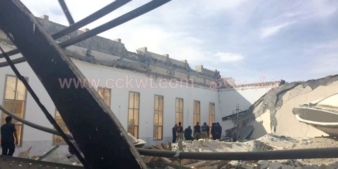 إصابة 4 عمال بانهيار سقف مسجد في «القيروان»