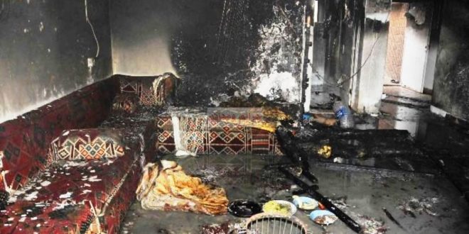 «دفاية» تحرق منزلا في «تيماء» وتصيب 8 أشخاص