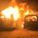 حريق يلتهم 4 مركبات بجانب مسجد في «الأندلس»