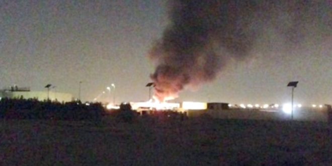 «الإطفاء»: حريق جامعة الشدادية محدود