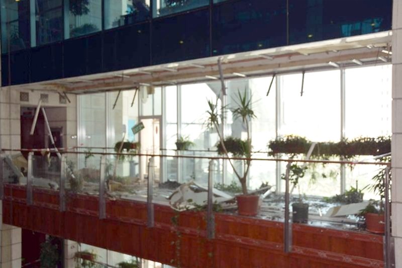 انفجار مواسير الحريق سبب انهيار ديكور ديوان الخدمة جريدة جرائم ومحاكم