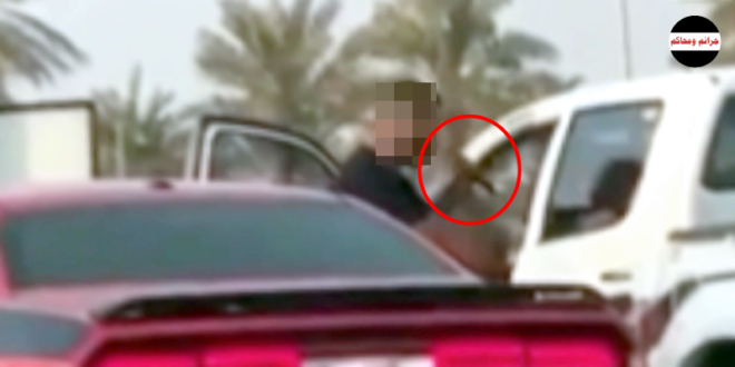 توقيف مواطن هدد قائد مركبة بسكين في الطريق العام