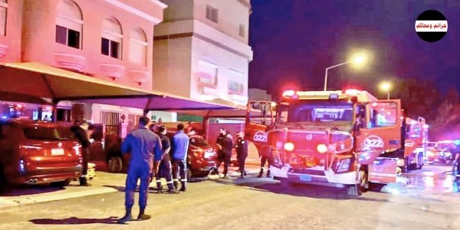 وفاة مواطنة بحريق منزل في «الجابرية»
