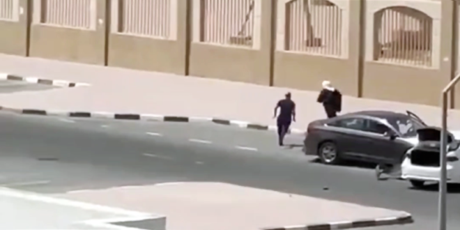 ضبط مواطن ضرب زوجته بعنف بمكان عام في «جابر الأحمد»