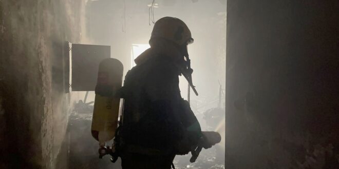 وفاة شخص بحريق شقة في «ميدان حولي»