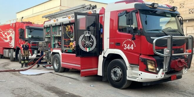 إخماد حريق «جاخور» في «كبد» ومركبة على «طريق الفحيحيل»